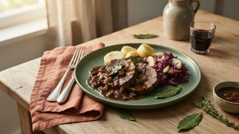 Pašticada mit Gnocchi: Dalmatinischer Rinderbraten