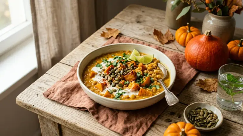 Halloween-Kürbis-Curry