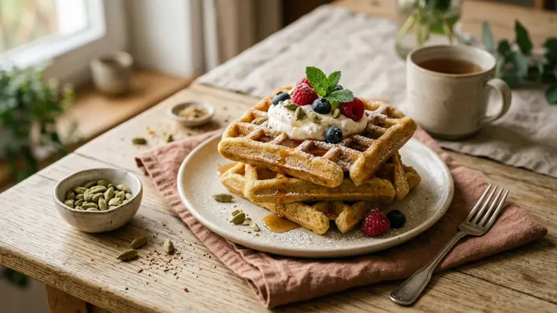 Kardamom-Waffeln