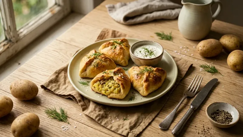 Karjalanpiirakka: Karelische Piroggen