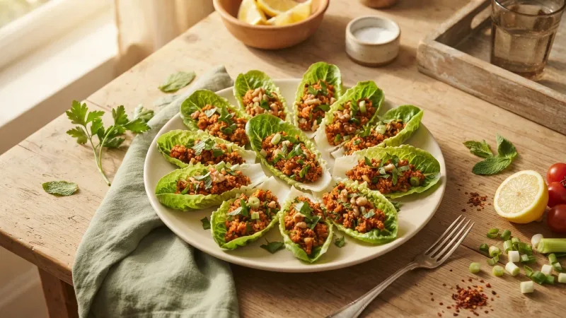 Kısır — Der anatolische Bulgursalat mit doppeltem Salça, Granatapfelsirup & Minze