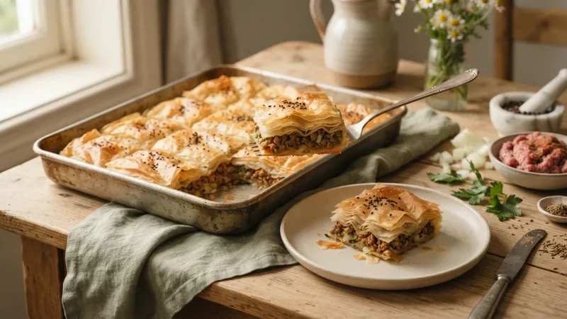 Kıymalı Börek