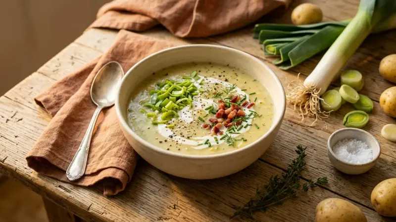 Lauch-Kartoffelsuppe