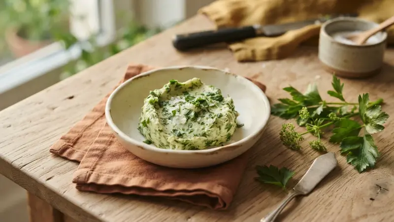 Liebstöckel-Kräuterbutter