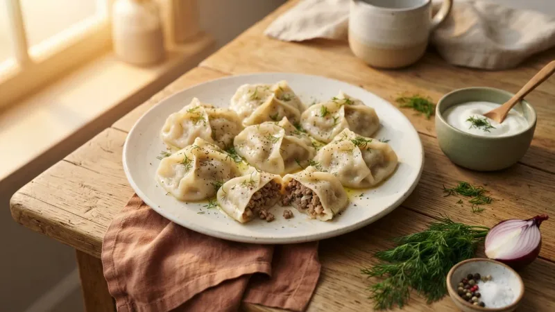 Manty – gedämpfte Teigtaschen aus Zentralasien