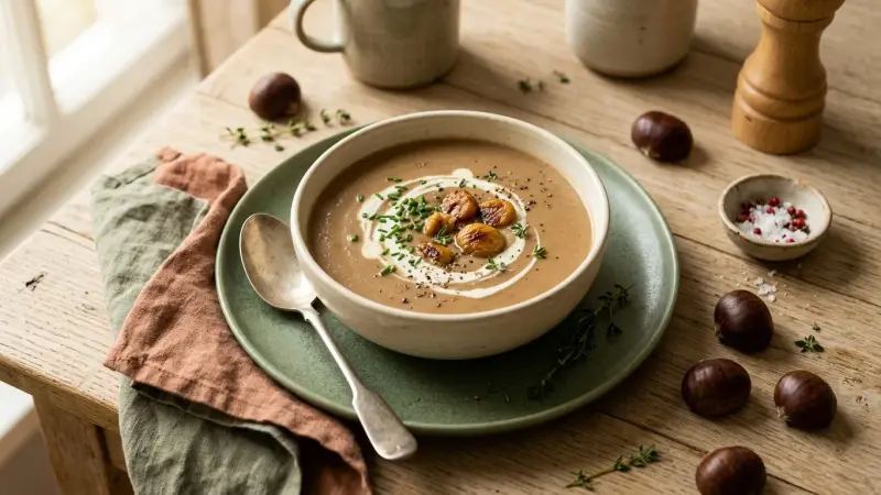 Maronen-Suppe