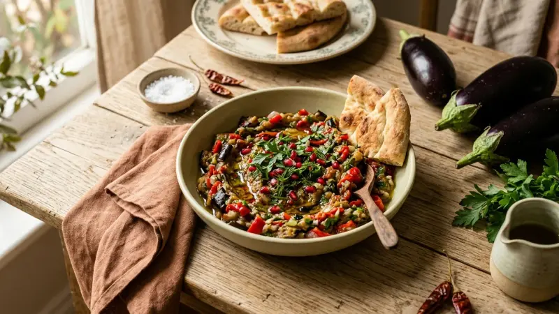 Patlıcan Salatası