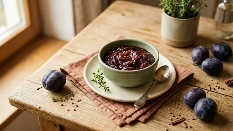 Pflaumen-Chutney