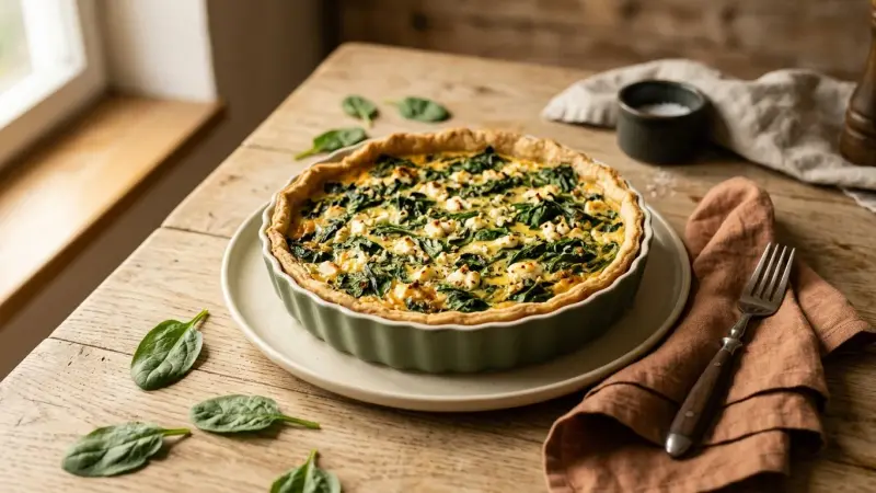 Spinat-Quiche