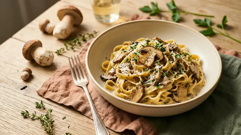 Steinpilz-Pasta