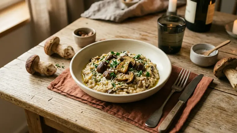 Steinpilz-Risotto
