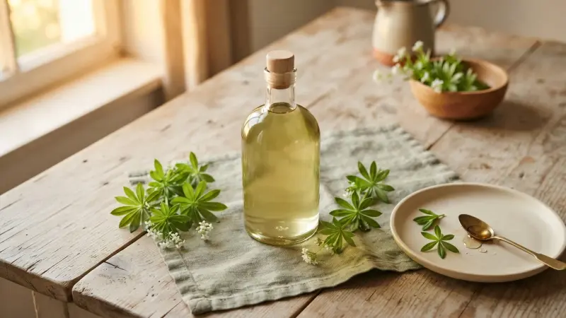 Waldmeister-Sirup selber machen