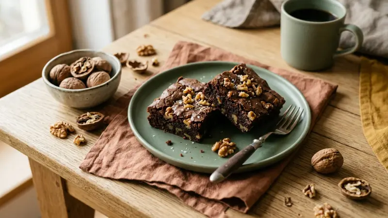 Walnuss-Brownies