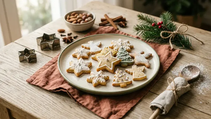 Weihnachtsplätzchen: Ausstechplätzchen