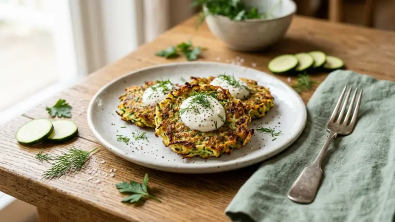 Zucchini-Fritters
