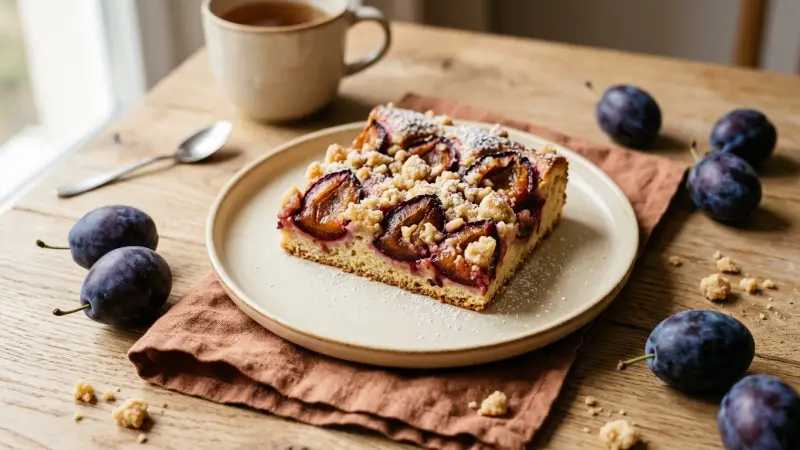 Zwetschgenkuchen vom Blech