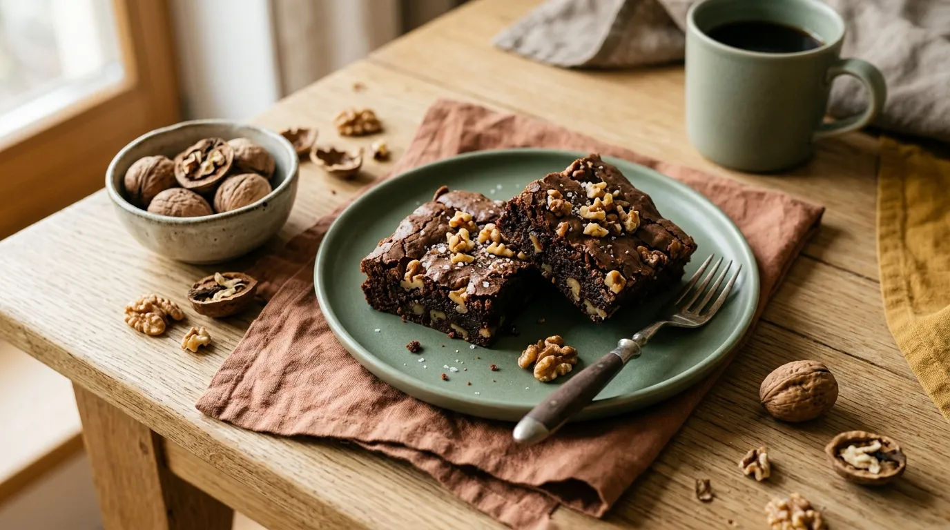 Walnuss-Brownies