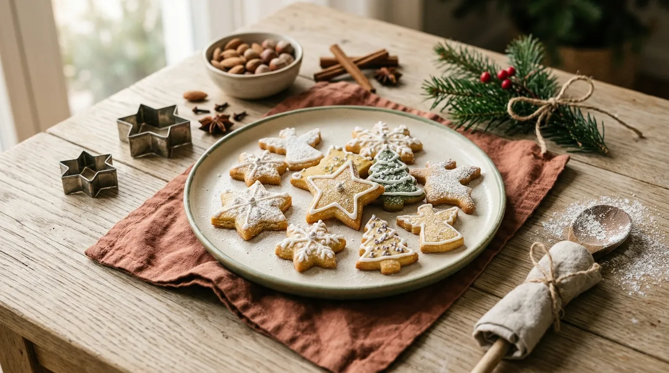 Weihnachtsplätzchen: Ausstechplätzchen
