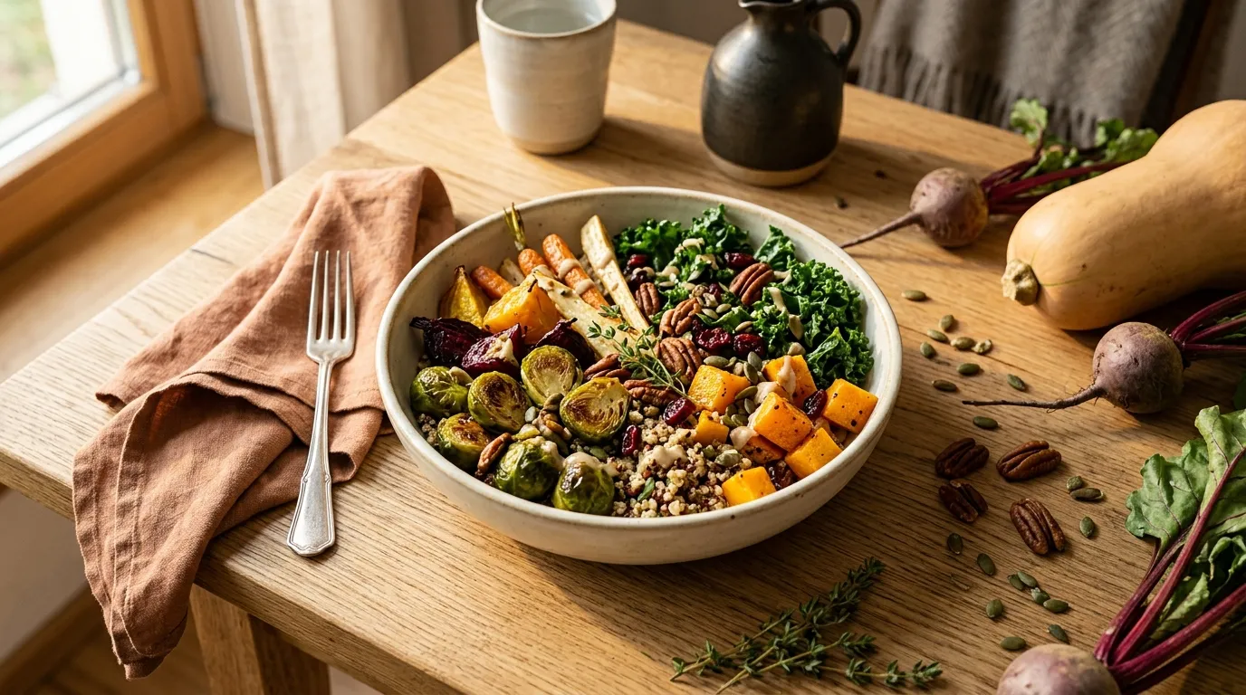 Winterliche Gemüse-Bowl