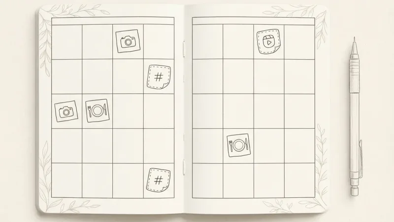 Content Kalender Vorlage Food: So planst du einen Monat vor