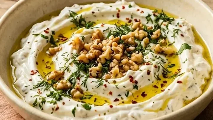 Süzme Joghurt (Türkischer stichfester Abtropfjoghurt)